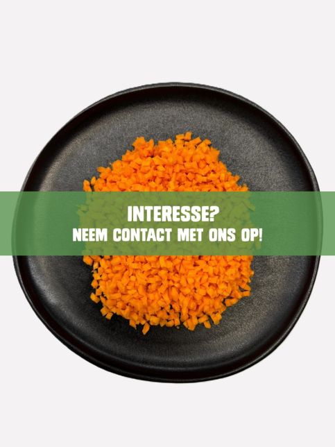 Zoete aardappel gesneden blok 5mm