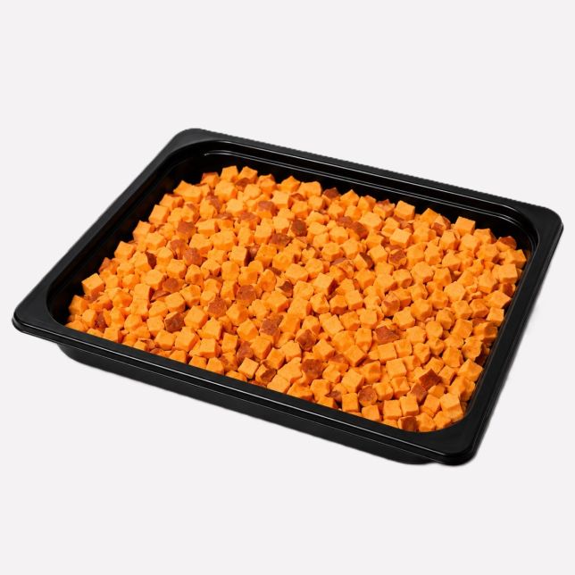 Zoete aardappel gesneden blok 15 mm