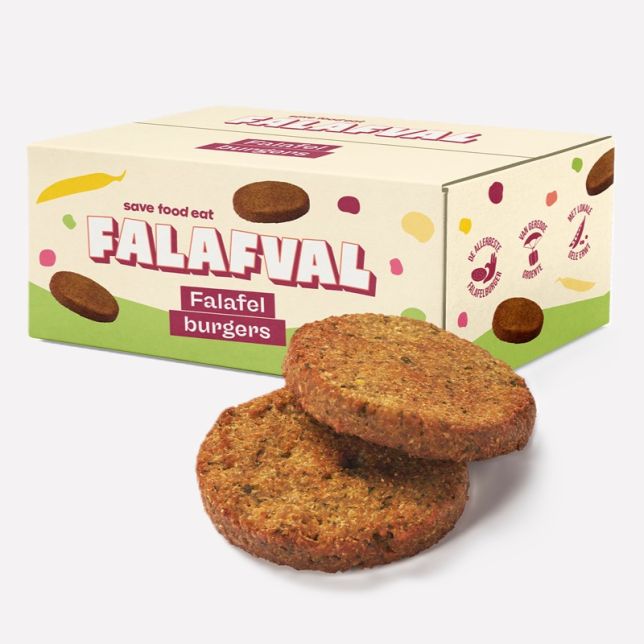Falafval burger