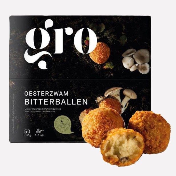 Oesterzwam bitterbal