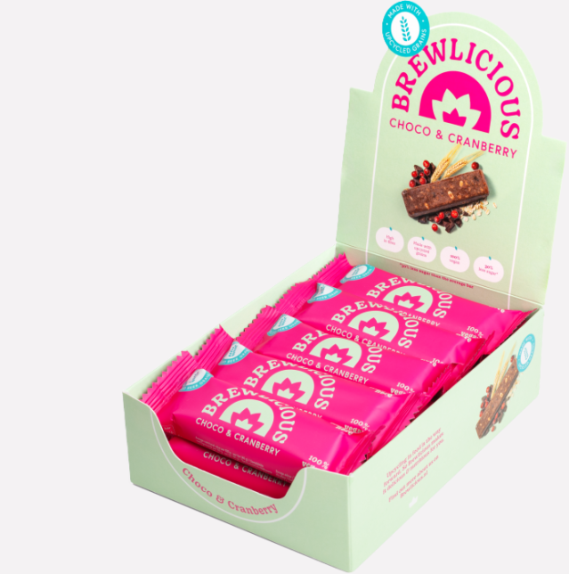 Brewlicious bar choco cranberry 