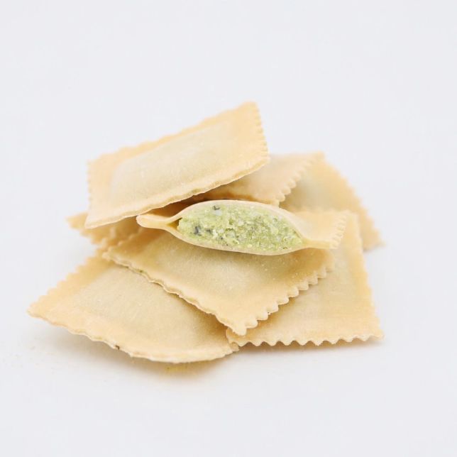 Ravioli andijvie stracchino