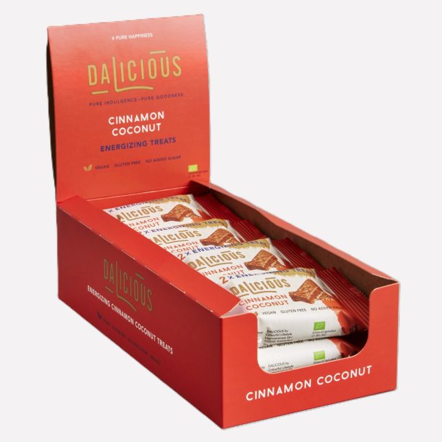 Dalicious dadel bites - Cinnamon coconut