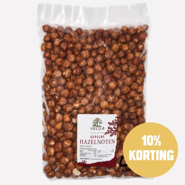Gepelde hazelnoten