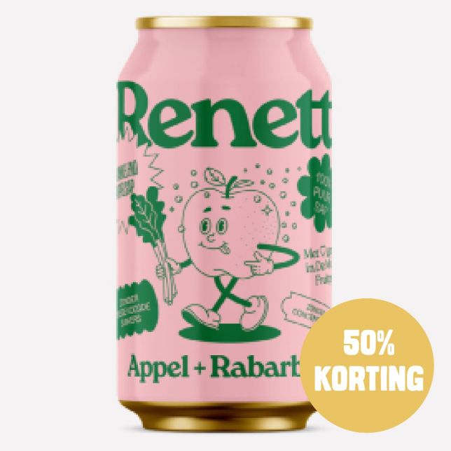 Renett Appel + Rabarber