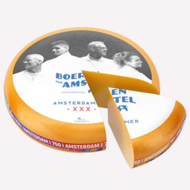 Boeren van Amstel - Amsterdammer kaas - wiel