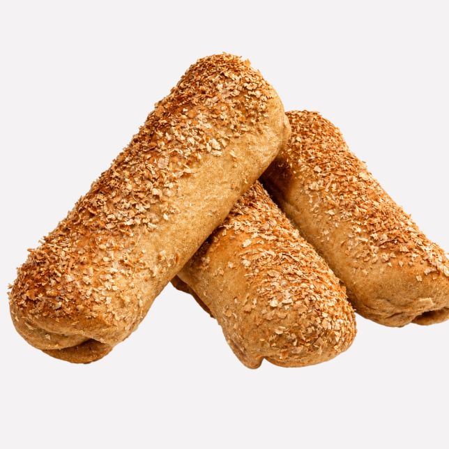 Brewlicious plantaardig worstenbrood met brouwgraan