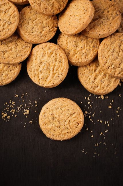 Citroen Maanzaad Koekjes (middelgroot)