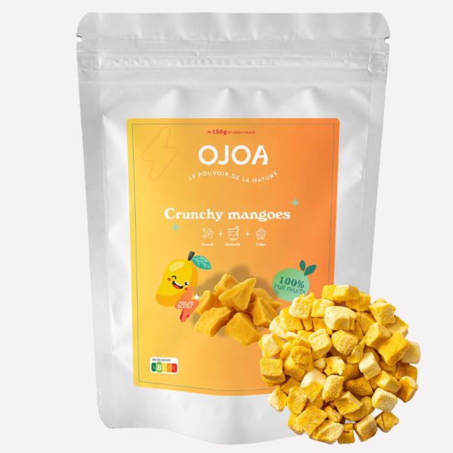Crunchy gedroogde mango