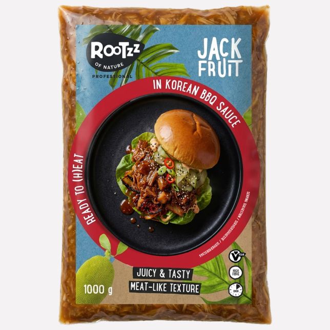 Jackfruit in Korean barbecue sauce