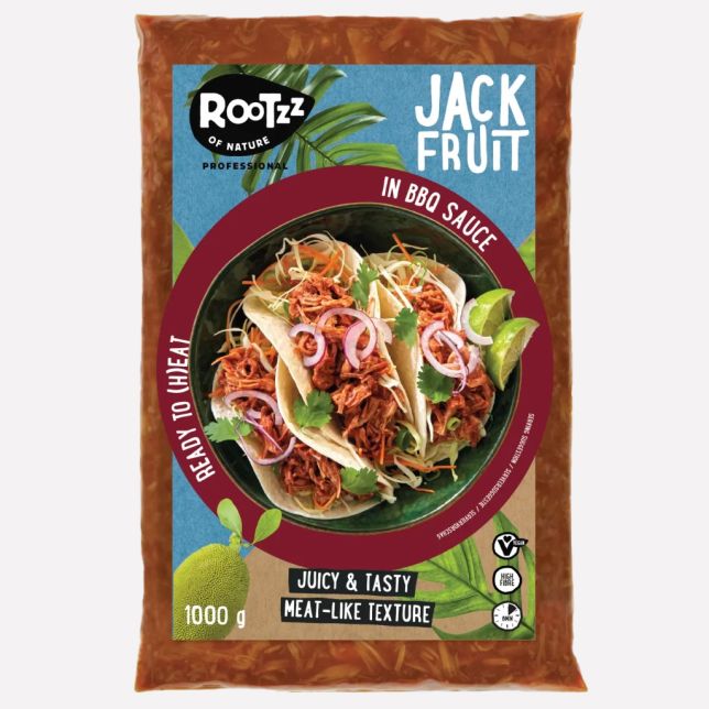 Jackfruit in barbecue sauce