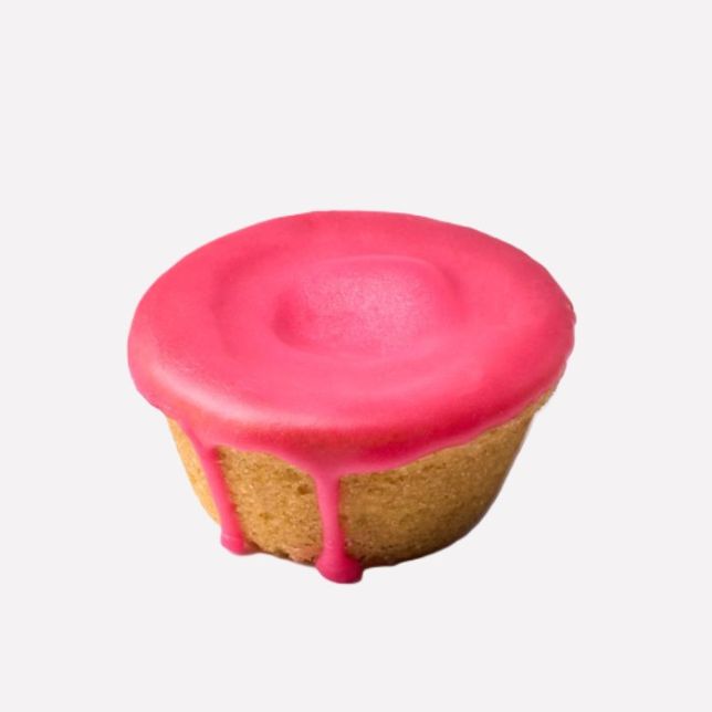Plant based roze koek