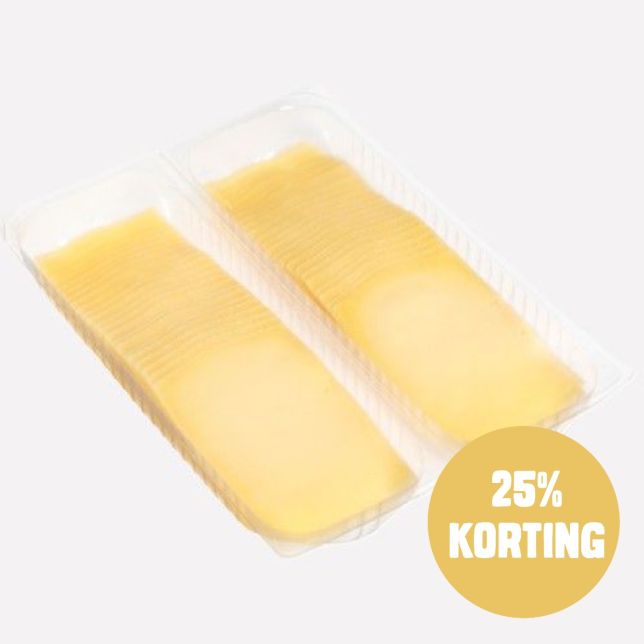 Jong belegen kaas - plakken 20G
