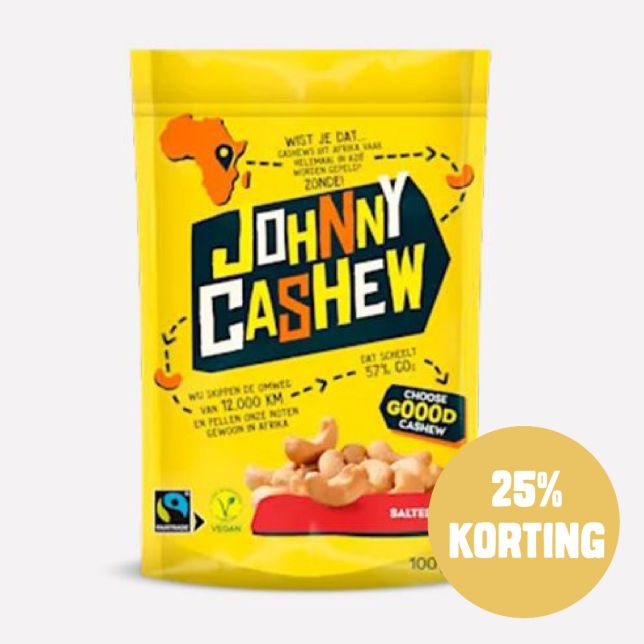 Cashew Gebrand Gezouten 100G 