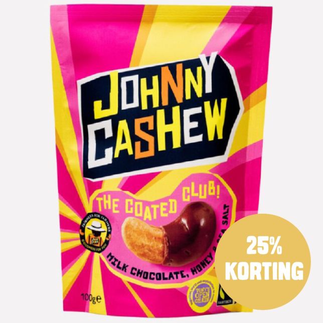 Cashew melkchocolade honing zeezout 100G