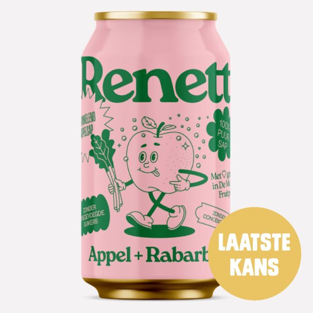Renett Appel + Rabarber