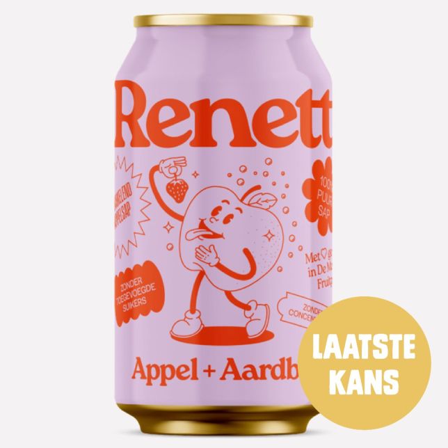 Renett Appel + Aardbei