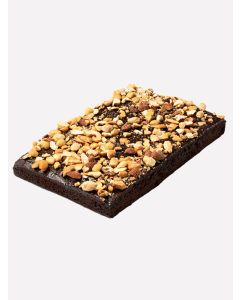 Plant based brownie salted caramel & nuts