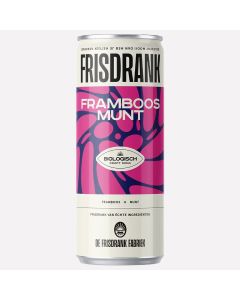 Frisdrank - Framboos & munt (blik)