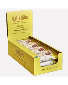 Dalicious dadel bites - Lemon almond