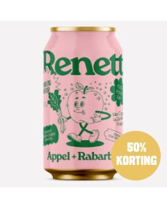 Renett Appel + Rabarber