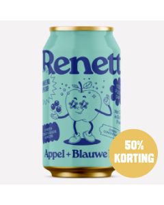 Renett Appel + Blauwe bes