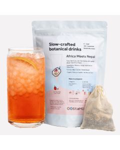 Overnight Botanicals Africa meets Nepal - Hibiscus & gember 5L bag