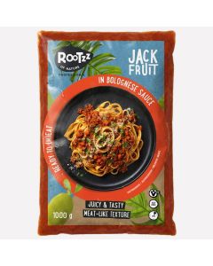 Jackfruit in bolognese sauce