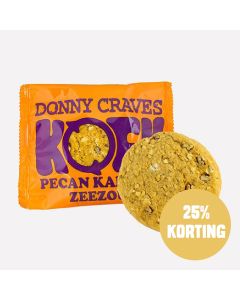Pecan karamel zeezout koek