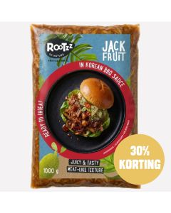 Jackfruit in Korean barbecue sauce
