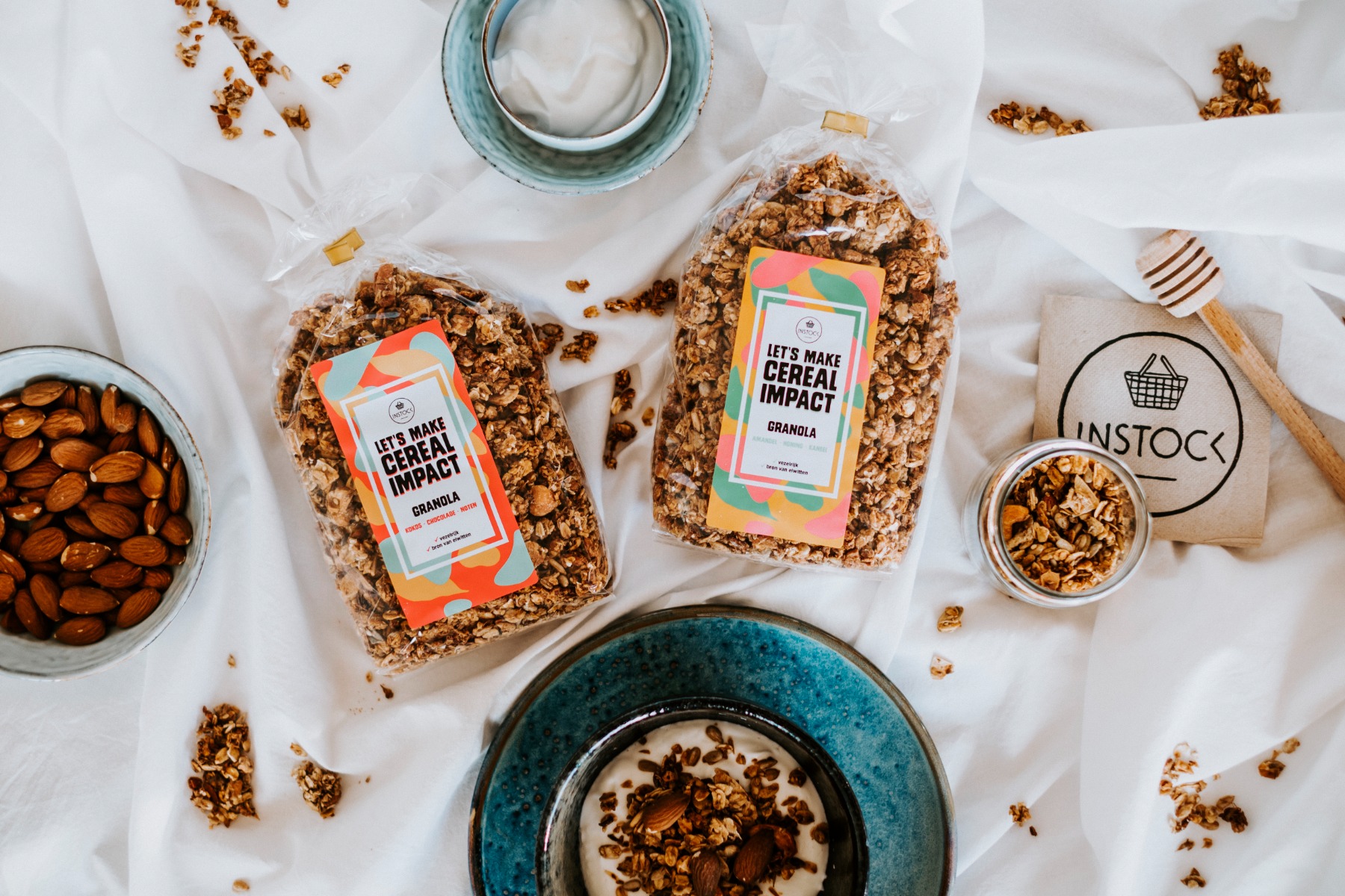 Instock Granola in twee smaken